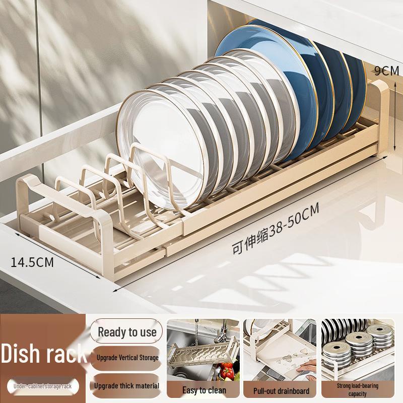 

Nana Retractable Kitchen Drawer Dish Rack