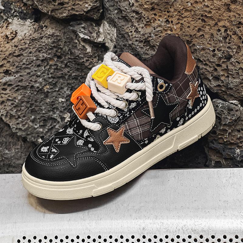 

X88 new spring and autumn star trend heightening fashion board shoes men s and women s national tide niche design sports and leisure men s shoes 44