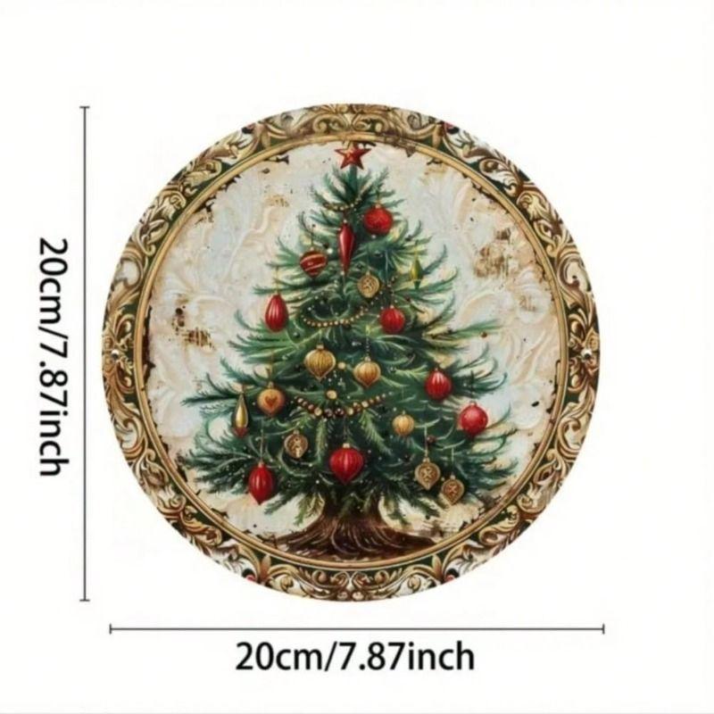 Decorative Metal Wall Art Sign 20x20 cm Home Decor Tin Sign