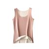 Autumn and Winter German Velvet Seamless Thermal Vest for Women Double-sided Velvet Thermal Underwear Thin Slim Fit Base Vest