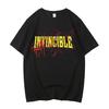 Unbesiegbar Comic Logo Grafik T-Shirts Herren und Damen Sommer Baumwolle Y2K Kleidung Lässige Mode Rundhals Kurzarm T-Shirt