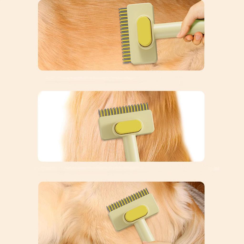 Pet Slicker Brush Kitten Dematting Tool Kitten Hair Removal Brush For Pet Parents Groomers Clinic Visitors Home Office Bedroom