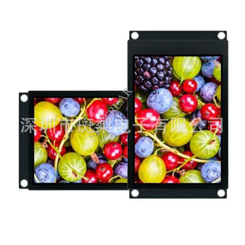 3.5" LCD Display with 320x480 Resolution and UART Serial Port, Iron Frame