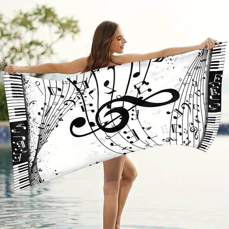Beach Towel Quick-Drying Absorbent Beach Towel Microfiber Digital Printing Bath Towel Adult Plus