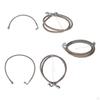 Braided -4AN Oil , 90 Degree Straight Hose End, Anti Wear charger ,High Strength, Replacement