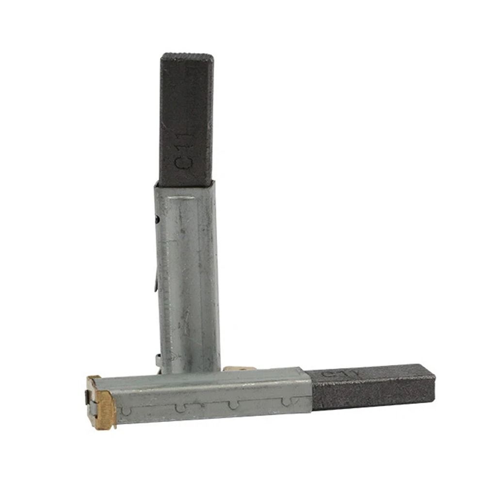 2Pcs BF501/502 Carbon Motor Brush Holder Wear-resistant Black Sweaper Replacement Accessories Universal Carbon Brush Set