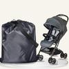 H3CD Large Capacity Baby Stroller Storage Waterproof Easy To Attach Practical Nylon Pram Bag Parenting Convenience