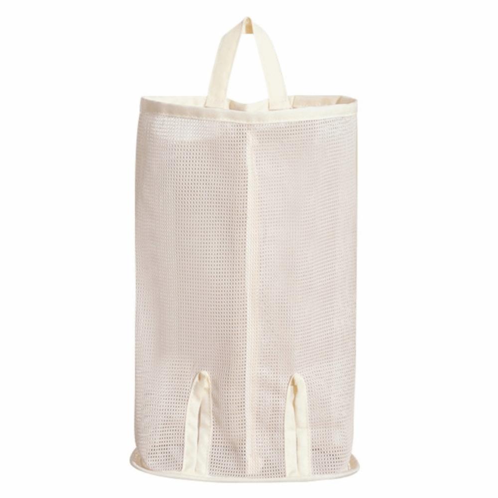 Large Capacity Sock Storage Bag Mesh Pocket Closet Organizer Grocery Bag Holder  Bedroom Storage