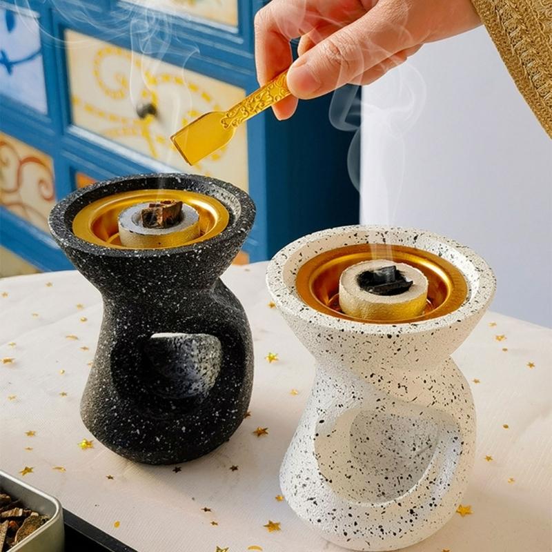 Elegant Middle Eastern Incenses Holder Aromatherapies Incenses Burners Heat Resistant Resin Decors for Aromas Lover