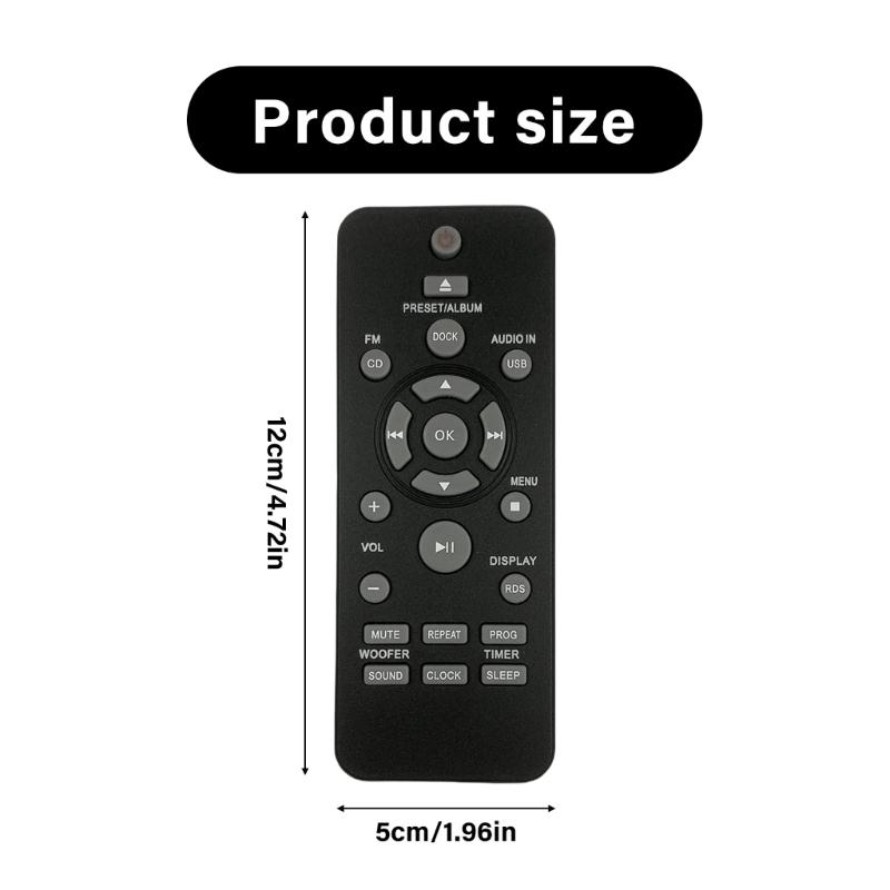 Plug-and-Play-Fernbedienung für BTM2310/96 DCM2068/93 DCM2260/93 Stereo-Modelle Ergonomische Form Einfache Bedienung Controller