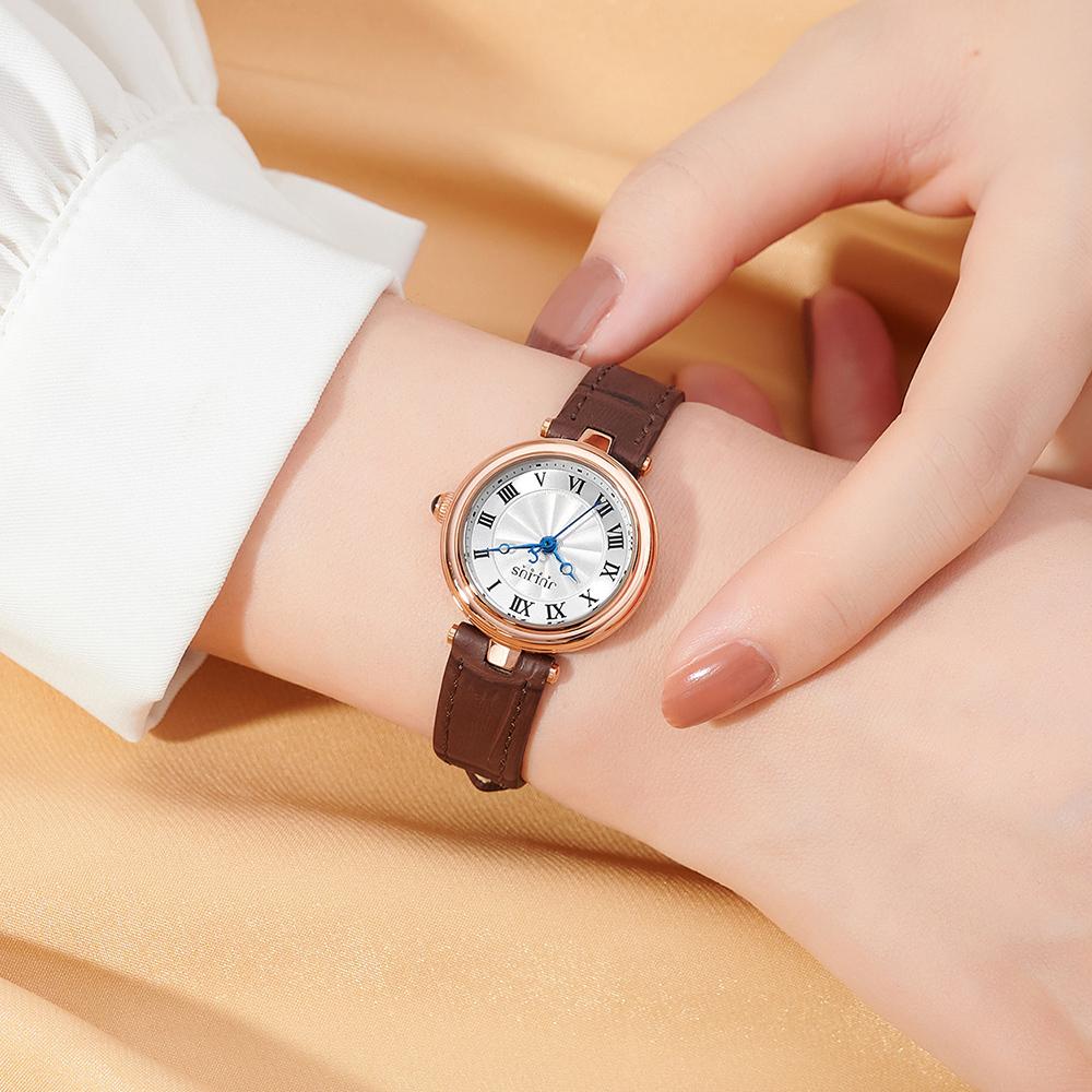 Jyullieoseu Ja-1480 Domed Roman Numeral Women'S Watch