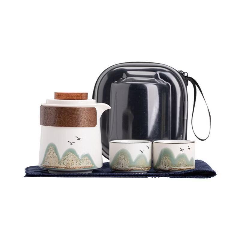 Forbidden City Cultural Creative Travel Tea Set