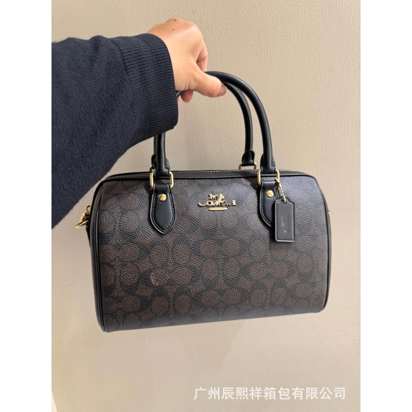 Hochwertige Vogelbeere Medium Klassische Vintage Kissenhülle Hand Schulter Crossbody Tasche für Damen 25*15*17 beige