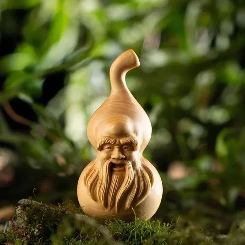 Solid Wood Carving Circular Carving Crafts Home Decoration Indoor Decorations Birthday Gift Gift Wishes for Longevity and Peace