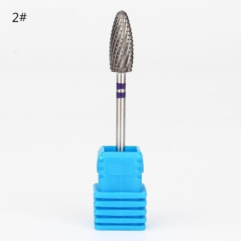 

1 шт. Свердло з нержавіючої сталі для електричної манікюрної педикюрної машини Інструменти для нігтів Аксесуари MYY 2#