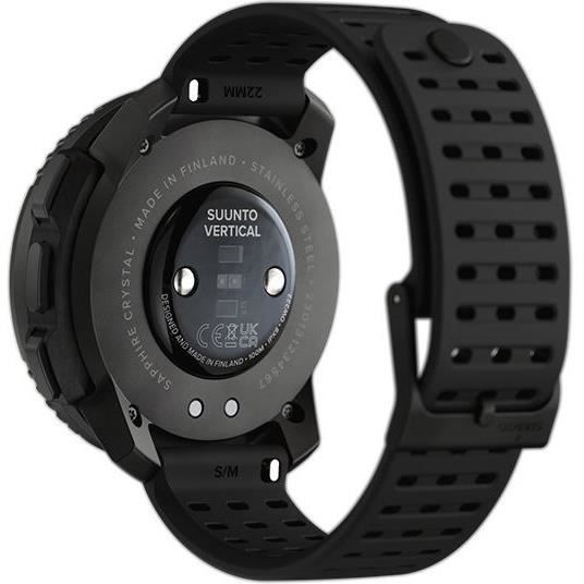 Montre Connectée Sport GPS - ALTIMETRE - SUUNTO - VERTICAL - All Black - Diamètre Écran 49 Mm