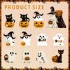 12Pcs Paper Halloween Ghost Decor White Halloween Party Decoration Cute Ghost Prop  Home Decor