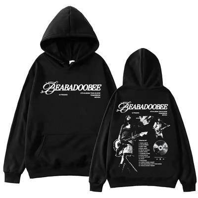 Beabadoobee Tour 2025 Hoodie, Harajuku Hip-hop Mode voor Zowel Mannen als Vrouwen, Klassieke Bedrukte Pullover