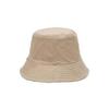 Daks Women Beige Check Reversible Bucket Hat With Embroidery Dbhe5e119i2