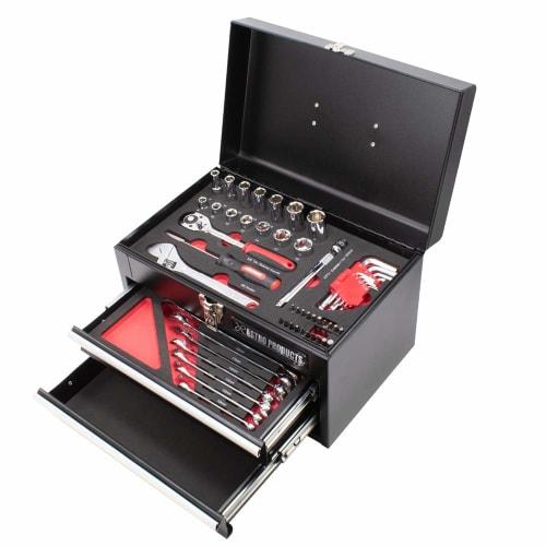 Astro Products Compact Tool Set, Metric (56-Piece Set) TS198 | Tool Set, Hand Tools, DIY Maintenance, Entry Model