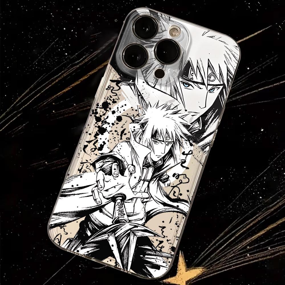 Cool Anime N-Narutos Magnetic Phone Case for Samsung Galaxy S25 S24 S23 S22 S21 S20 FE Edge Plus Ultra 5G Soft Clear TPU