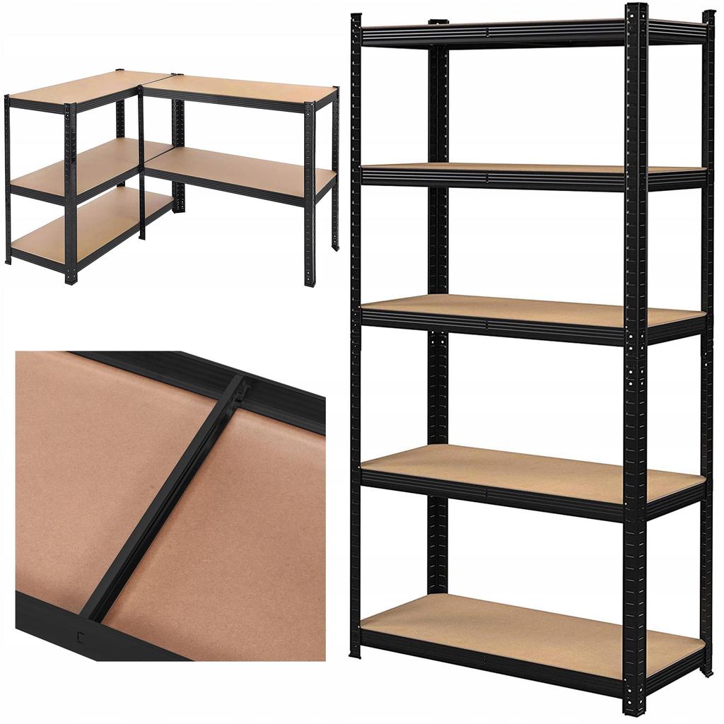 R6-FX (5P) Black Bookcase