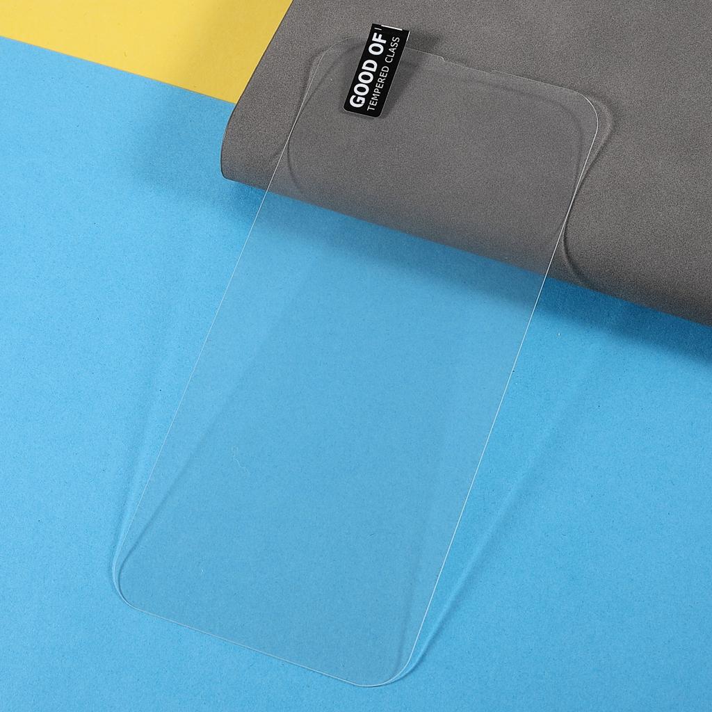 Large Arc Edge Electroplating Tempered Glass Screen Protector Film for iPhone 13 Pro Max/14 Plus