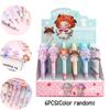 Cute Cartoon Cotton Doll Sticky Push Pen For Students Girls And Wholesale Stationery Supplies Independent Model 926)