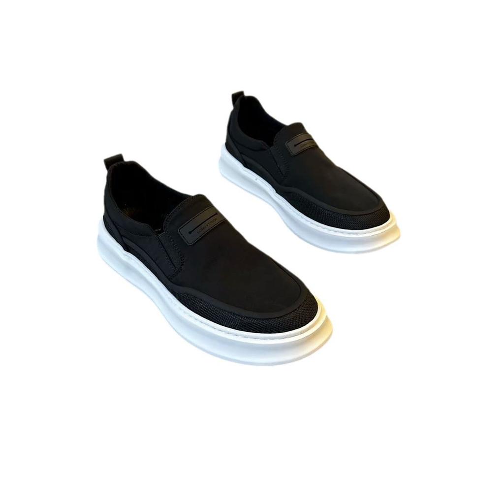 Moda 2025 Nowe Męskie Luksusowe Wsuwane Buty Do Jazdy Oddychające Icy Mesh Canvas Casualowe Sneakersy Ultralekkie Wszechstronne Obuwie dla Mężczyzn