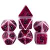 Retro DND Dice Set 7pcs Polyhedral Dice for D&D RPG Roll Playing Tabletop Dices Complete D4 D6 D8 D10 D12 D20 with Tube