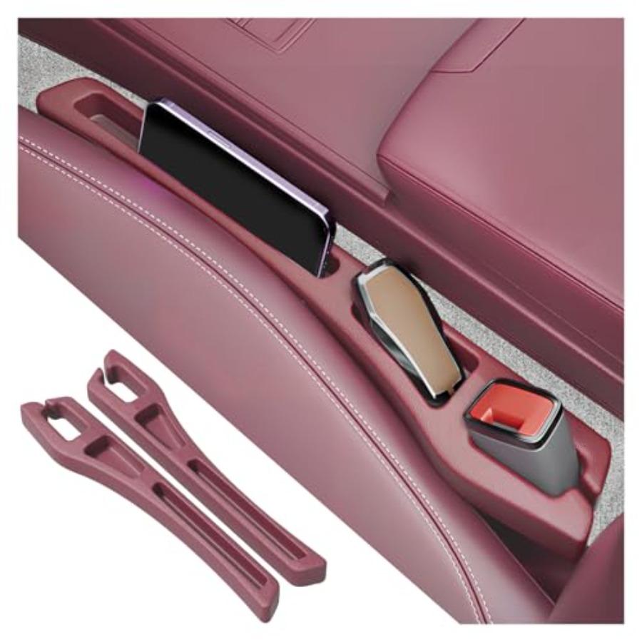Car Seat Gap Filler Organizer, Anti-drop Silicone Gap Plug, Universal Non-slip Car Storage Solution, Say Goodbye to Falling Sundries
