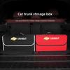 AABHH1 Car Felt Cloth Storage Bag Folding Organizer Box Trunk Tool Case For Chevrolet Sonic Silverado Trax Camaro Captiva Equinox SS