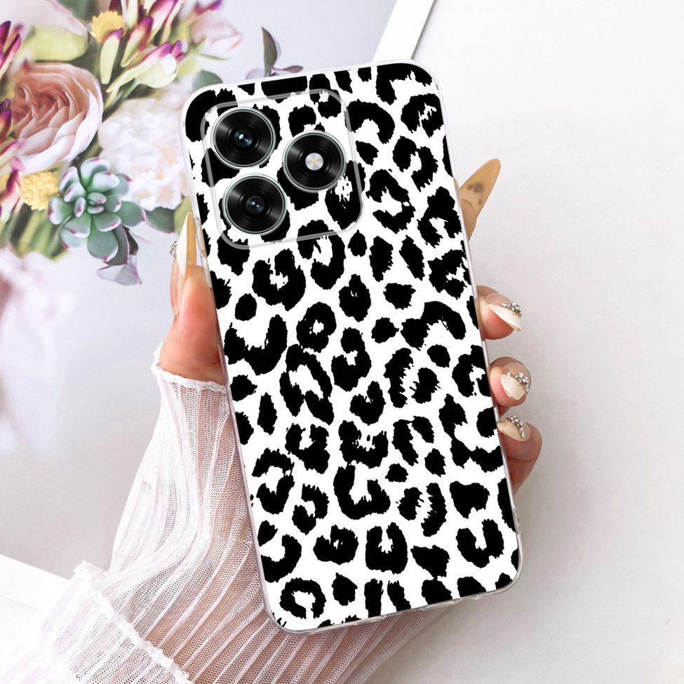 Etui na Honor X5C Plus Pokrowiec Przezroczysty Luksusowy Uroczy Kot Moda Motyl Fajny Malowany Obudowa Na Honor X5cPlus