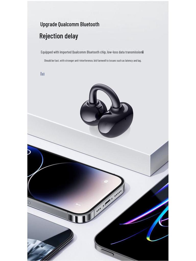 2025 New G126 TWS Bluetooth Sports Earbuds - Noise Cancelling & Non-In-Ear Design