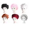 New Solid Satin Bonnet Sleep Hat Night Hair Care Shower Unisex Cap Styling Tool