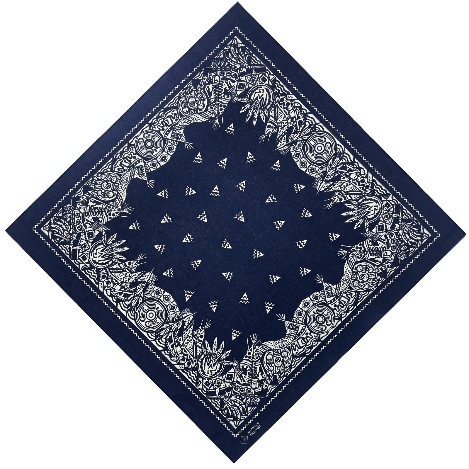 

Classical Printed Headscarf for Party Square Kercheif Cycling Bandana Street Dancing Bandana Outdoor Activity Headwrap