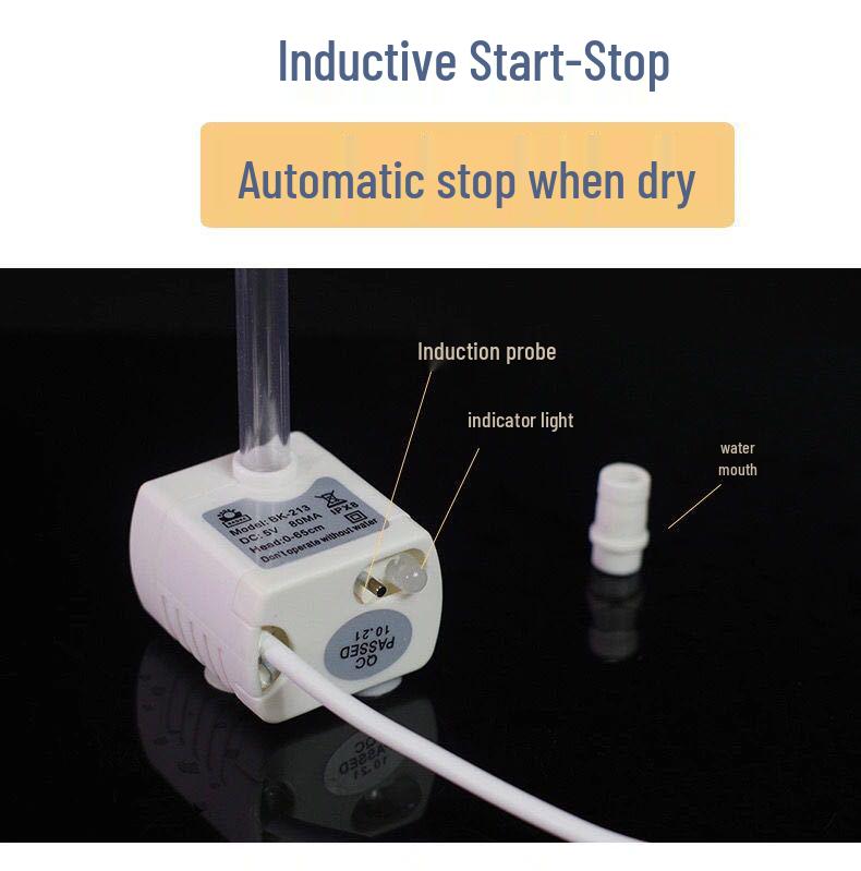 USB Cat Drinking Fountain: Silent Water Circulation Pump for Pets