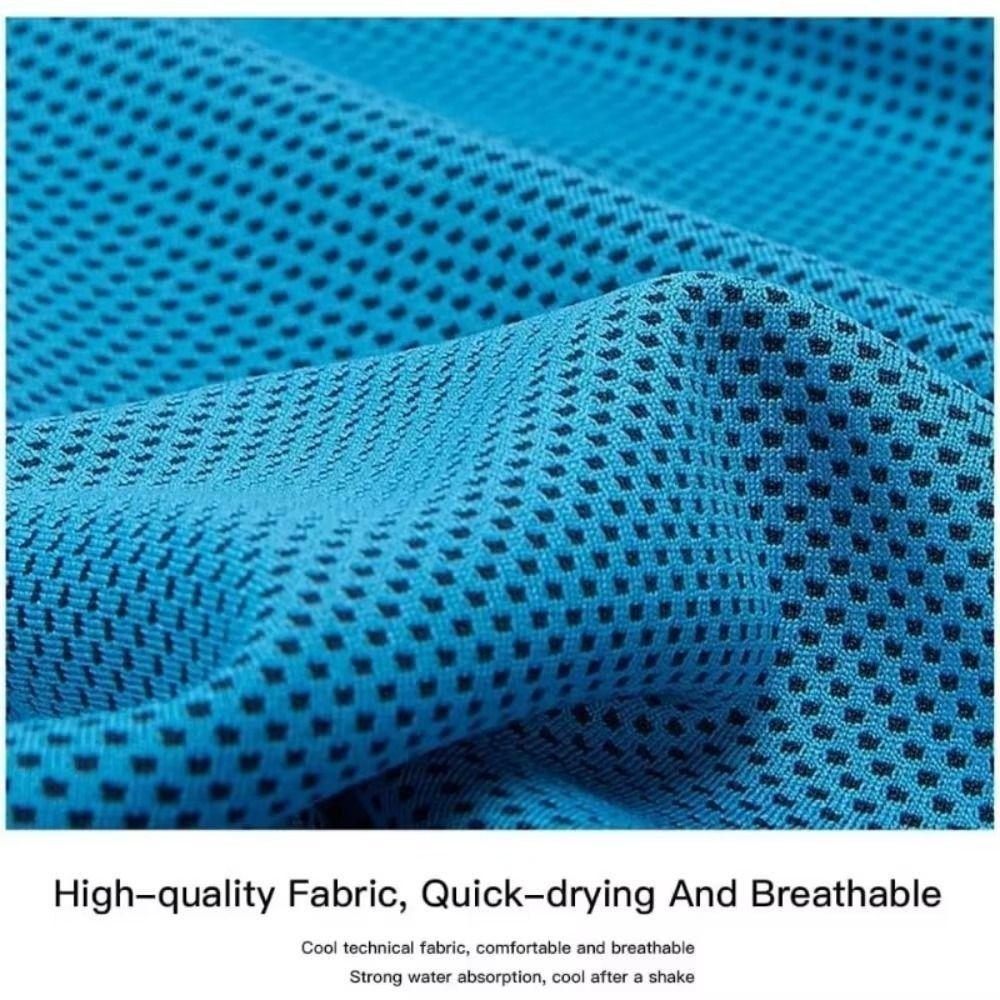 Polyester Quick Dry Fitness Cool Towel Microfiber Running Fitness Towel  Summer