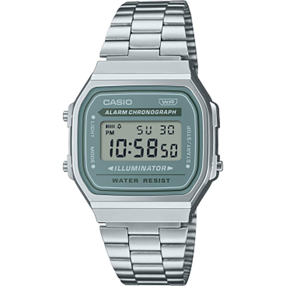 Casio Vintage Watch A168WA-3AYES Women s Steel Timepiece