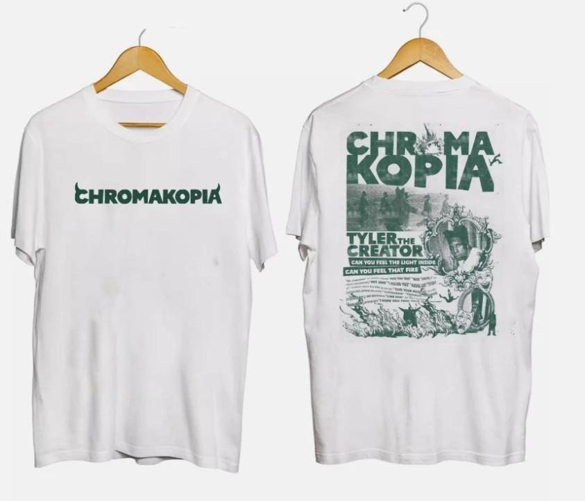 Chromakopia Tyler The Creator 2025 Tour T-shirt, size S-4XL