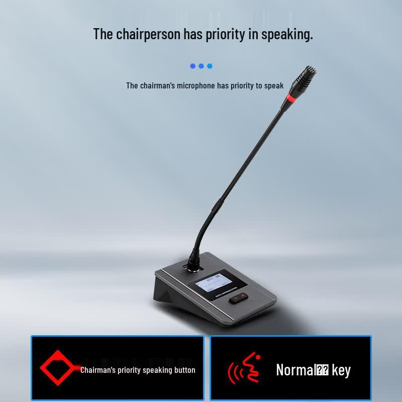 HDCON Wireless Chairman Gooseneck Conference Microphone (CN version)