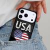 American Flag Phone Case for iPhone 16e 15 14 13 12 17 Pro Max Plus Air 17pro Cover Coque