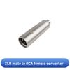 1/4 Inch Male To 3 Pin XLR Female Adapter Stereo 6.35 Mm Female To3-Pin XLR Male Mixer Juitar Microphone Connector 6.5-XLR Plug