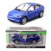 1:Model auta z tlakové slitiny Model X v měřítku 24, stahovací vozidlo se světly a hudbou, dekorativní, mini autíčka, hračky pro děti, dárek pro přítele