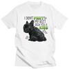 Custom Classic Black Frenchie French Bulldog T Shirts Men T-shirt Casual Tee 100% Cotton Oversized Tshirts Merch - Men's Summ...