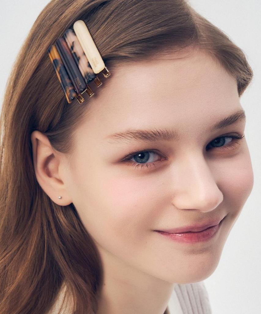 Dana Burton Elise French Crocodile Hair Clip