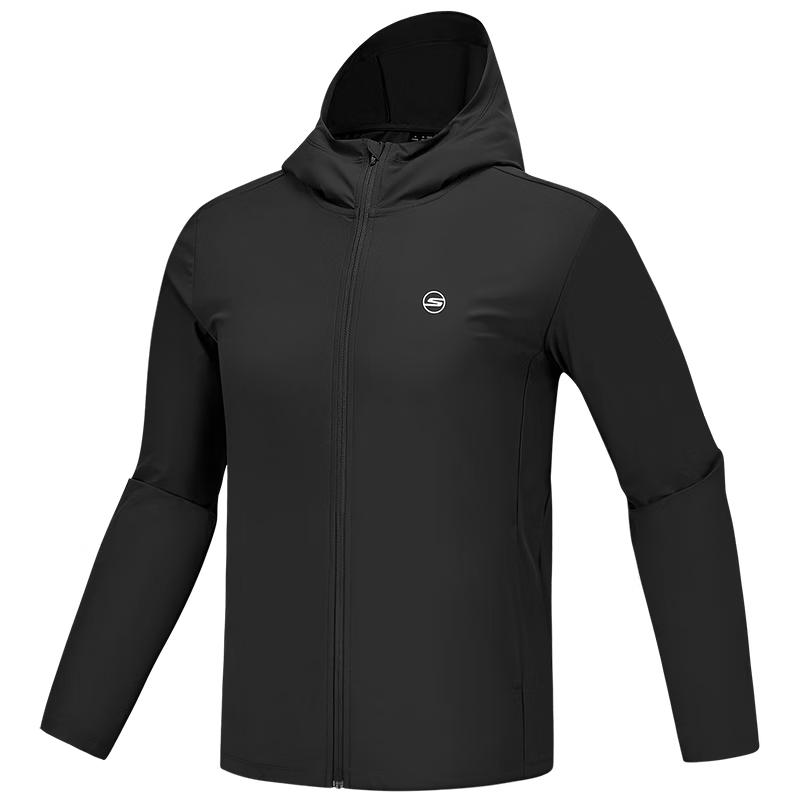 Skechers Men s Knit Hooded Cooling Sun Protection Outdoor Sports Jacket L