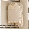 Compressed Wardrobe Storage Board Dustproof Suit Cover Storage Bag Garment Bag Cover  Home Storage