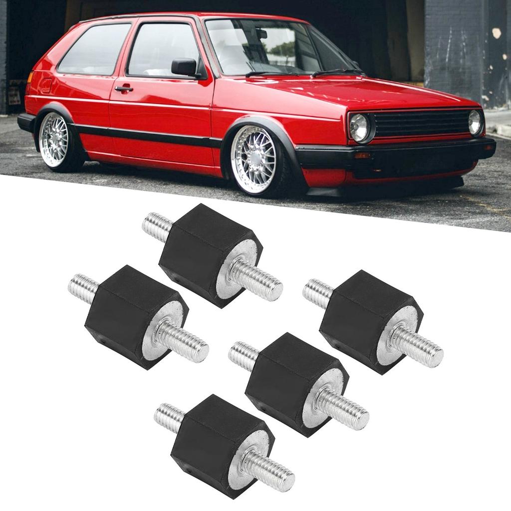 5pcs Fuel Pump Engine Cover Mounts Rubber Holders 191201256 Replacement for Seat