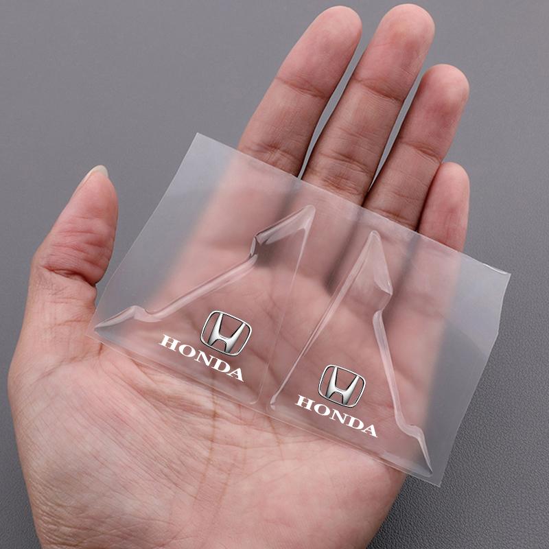 OHR3 4PCS Car Door Anti-collision Corner Protectors Stickers For Honda civic accord fit jazz pilot CRV odyssey passport city shuttle